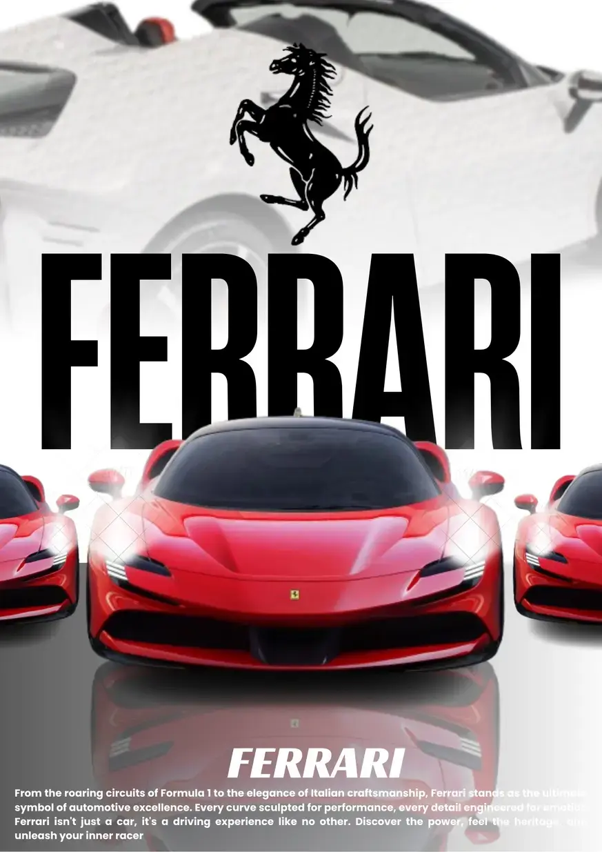 Ferrari Poster