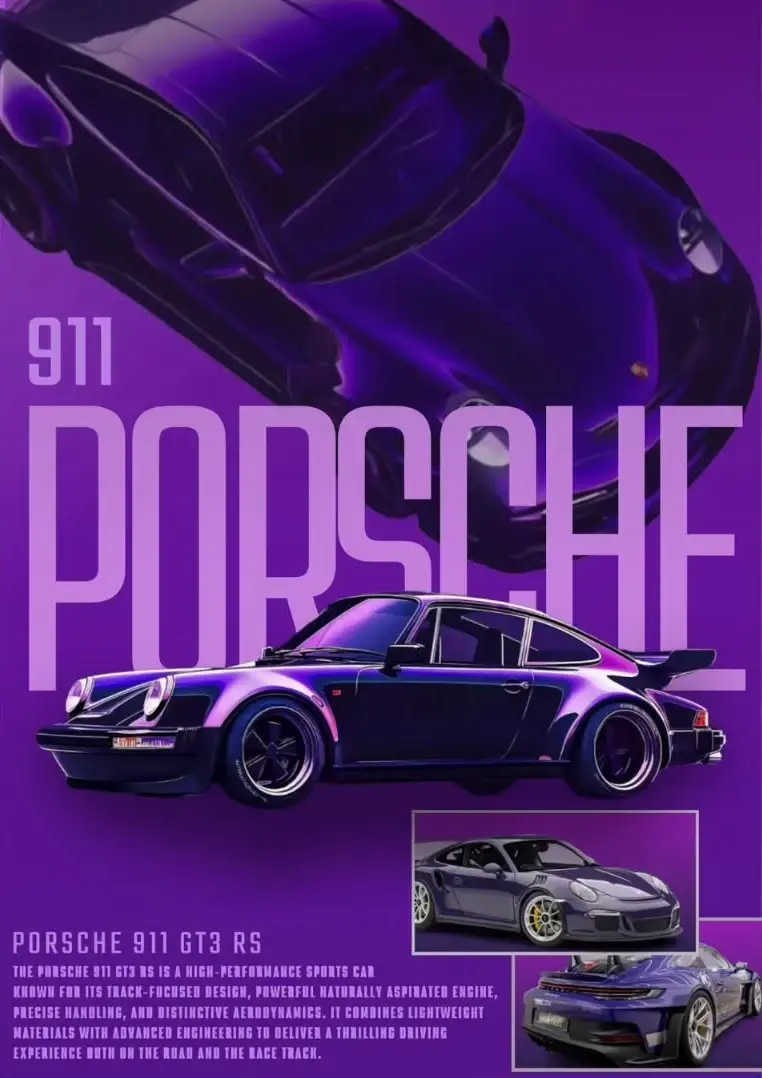 Porsche Poster